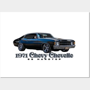 1971  Chevrolet Chevy Chevelle SS Hardtop Posters and Art